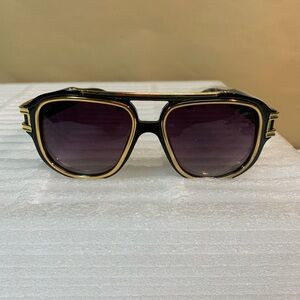 Black and Gold Sunglasses